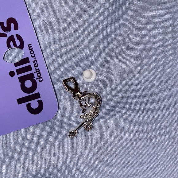 Claire’s boho moon dangle clip on earring belly navel ring - Picture 2 of 2